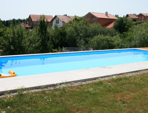 Außenpool, Isostone